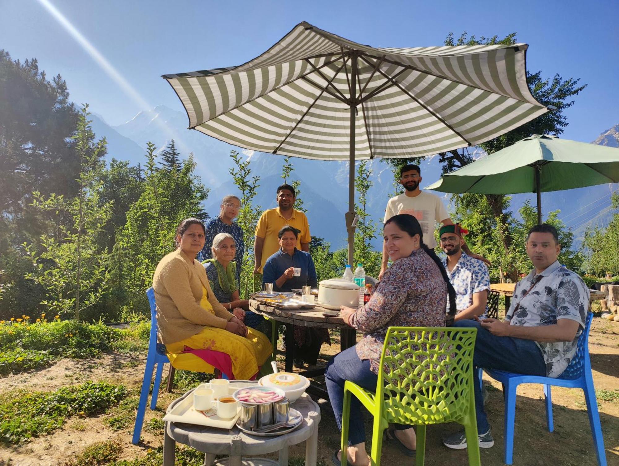 Silk Route Home Stay Kalpa Kültér fotó