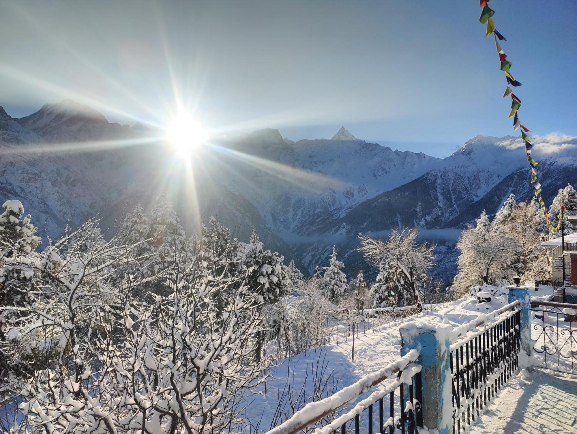 Silk Route Home Stay Kalpa Kültér fotó