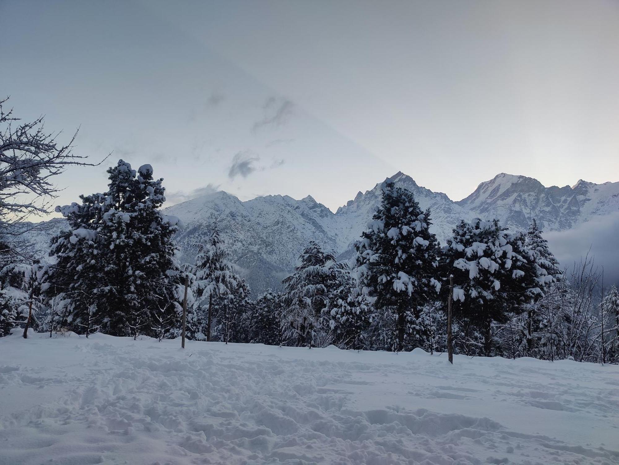 Silk Route Home Stay Kalpa Kültér fotó